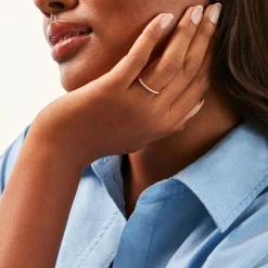 Histoire d'Or Alliance 590 Or Jaune Diamant Hot