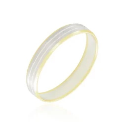 Histoire d'Or Alliance Ahmad Or Bicolore Best