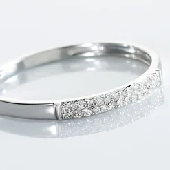 Histoire d'Or Alliance Amani Or Blanc Diamant Best