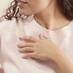 Histoire d'Or Alliance Amani Or Blanc Diamant Best