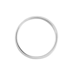 Histoire d'Or Alliance Anne-esther Ruban Plat Argent Blanc New