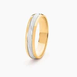 Histoire d'Or Alliance Anthonio Or Bicolore Discount