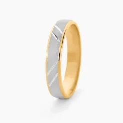 Histoire d'Or Alliance Antone Or Bicolore Clearance
