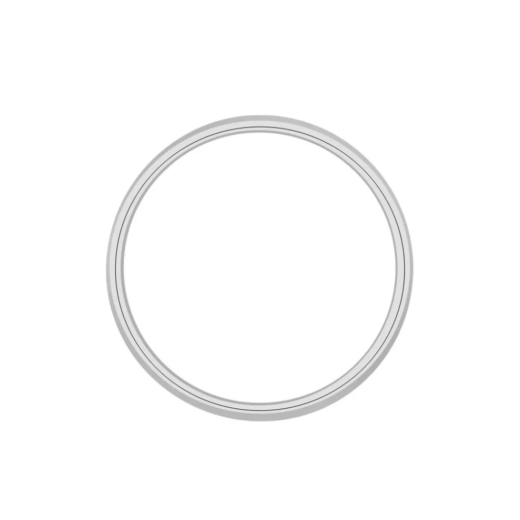 Histoire d'Or Alliance Aphroditia Demi Jonc Bombe Or Blanc Best