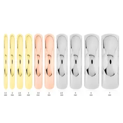 Histoire d'Or Alliance Aphroditia Ruban Plat or blanc Discount