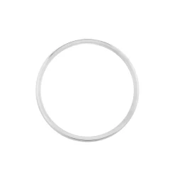 Histoire d'Or Alliance Artemissia Ruban Plat Or Blanc Outlet