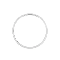 Histoire d'Or Alliance Artemissia Ruban Plat Or Blanc Hot