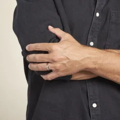 Histoire d'Or Alliance Artemissia Ruban Plat Or Blanc New