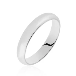 Histoire d'Or Alliance Arthellais Ruban Plat Or Blanc Best