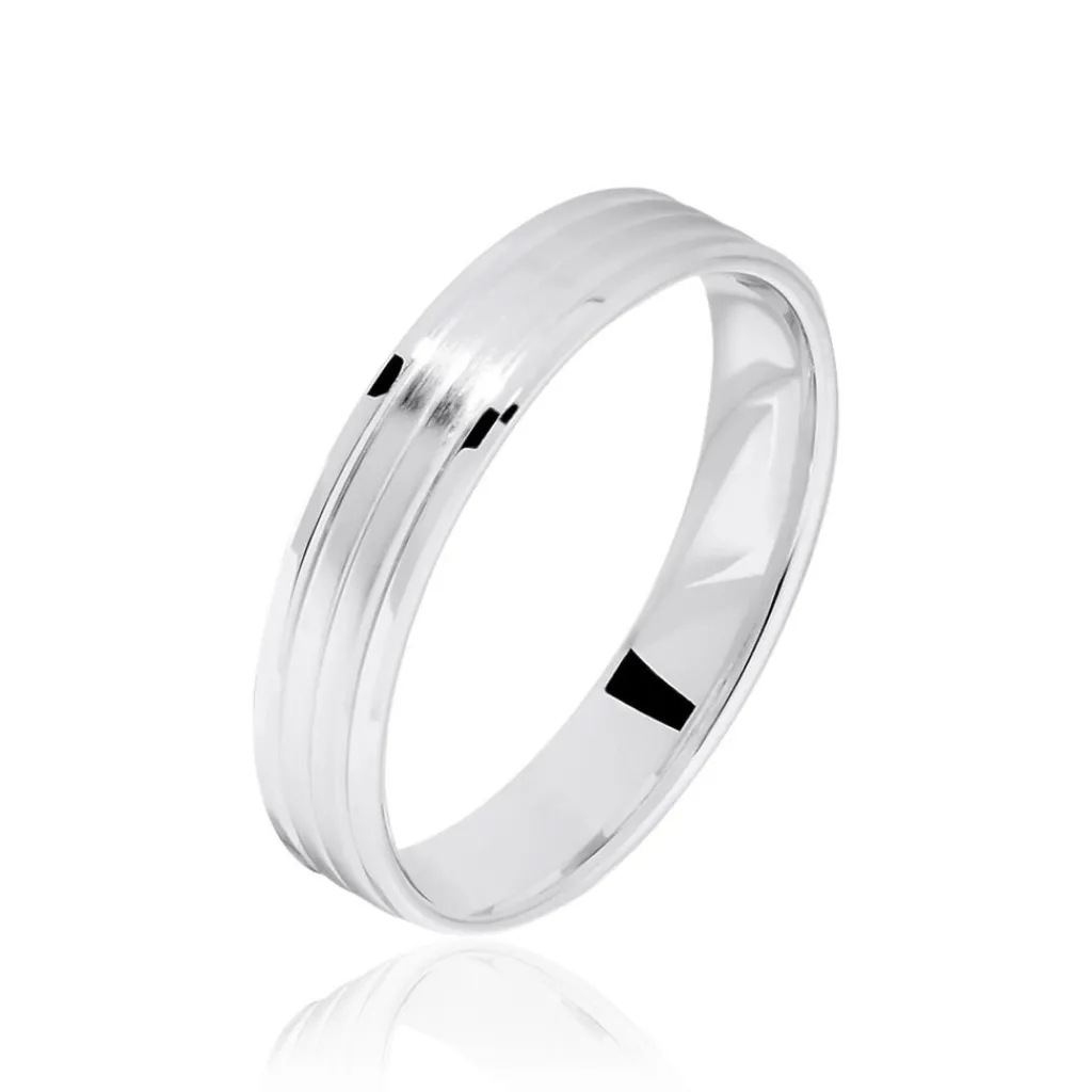 Histoire d'Or Alliance Basile Or Blanc Clearance