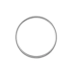 Histoire d'Or Alliance Basile Ruban Plat Or Blanc Sale