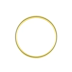 Histoire d'Or Alliance Beatrice Ruban Plat Or Jaune Best