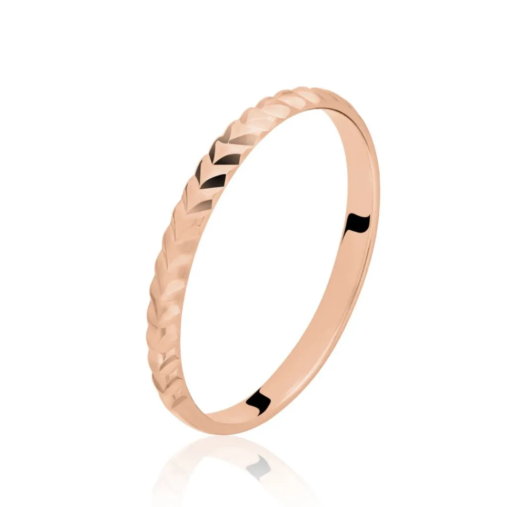 Histoire d'Or Alliance Calista Diamantee or rose Clearance