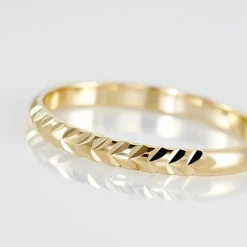 Histoire d'Or Alliance Calista Diamantee or jaune