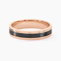 Histoire d'Or Alliance Camille Ruban Plat or rose Outlet