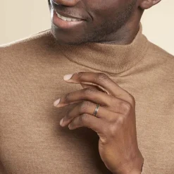 Histoire d'Or Alliance Camille Ruban Plat or rose Outlet