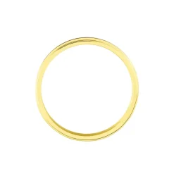 Histoire d'Or Alliance Camille Ruban Plat or jaune