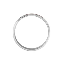 Histoire d'Or Alliance Camille Ruban Plat or blanc Sale