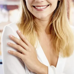 Histoire d'Or Alliance Caroline Sablee Ruban Plat or bicolore Sale