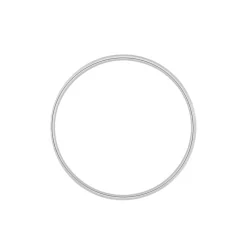 Histoire d'Or Alliance Celestyn Demi Jonc Classique Palladium Blanc Hot