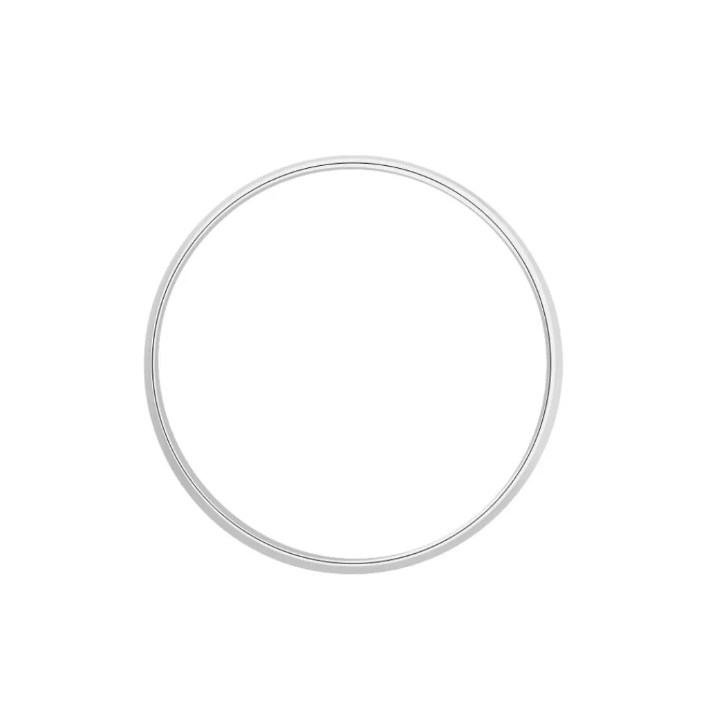 Histoire d'Or Alliance Celestyn Demi Jonc Classique Palladium Blanc Hot