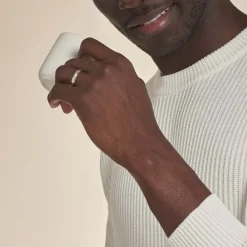 Histoire d'Or Alliance Circios Demi Jonc Classique Or Blanc Best