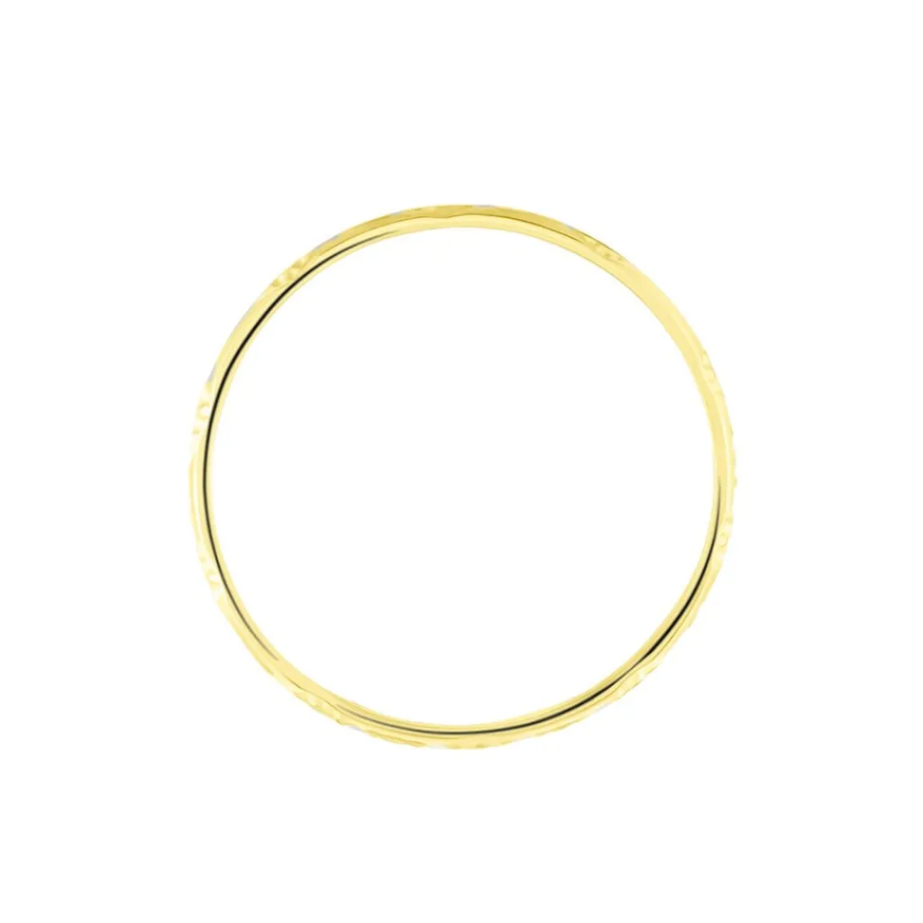 Histoire d'Or Alliance Clotilde Ruban Plat or bicolore Clearance