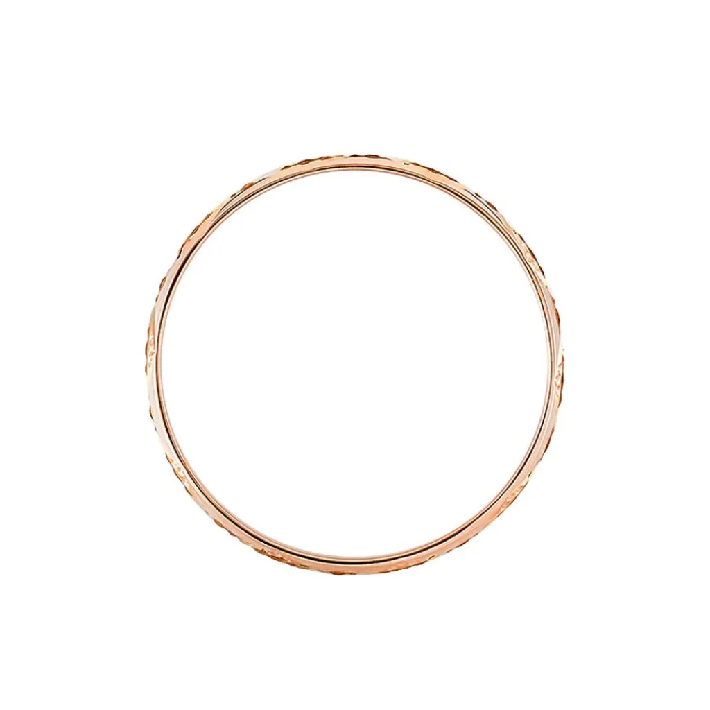 Histoire d'Or Alliance Clotilde Ruban Plat or bicolore Outlet