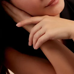 Histoire d'Or Alliance Collection 1986 Or Jaune Diamant Clearance