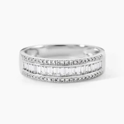 Histoire d'Or Alliance Collection 1986 Platine Blanc Diamant Clearance