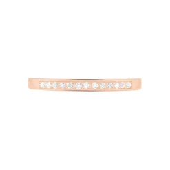 Histoire d'Or Alliance Collection Juliette Or Rose Diamant Sale