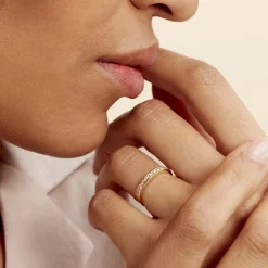 Histoire d'Or Alliance Davila De Zirconium or jaune oxyde Discount