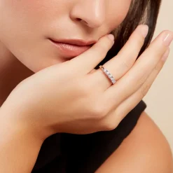 Histoire d'Or Alliance Diamotion Or Blanc Diamant