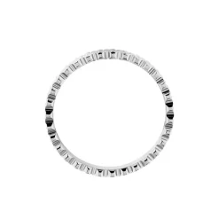 Histoire d'Or Alliance Effet Dentelle Or Blanc Discount