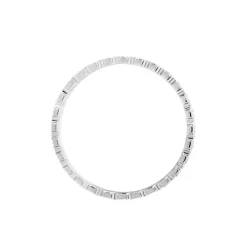 Histoire d'Or Alliance Effet Dentelle Or Blanc Sale