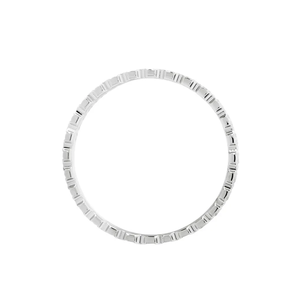 Histoire d'Or Alliance Effet Dentelle Or Blanc Sale