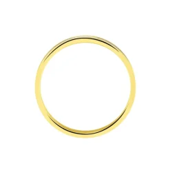 Histoire d'Or Alliance Effet Mat Ruban Plat Or Bicolore Clearance