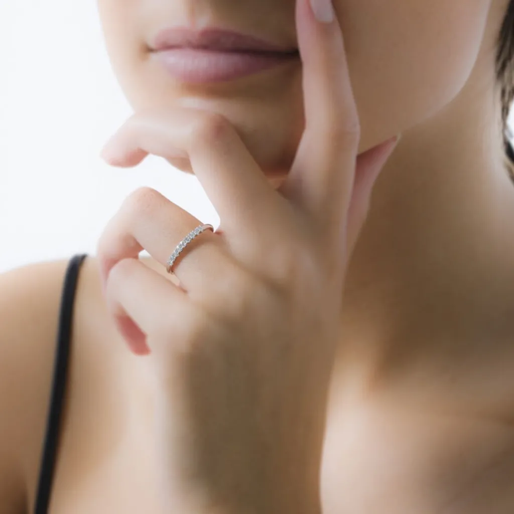 Histoire d'Or Alliance Eloise or blanc diamant Outlet