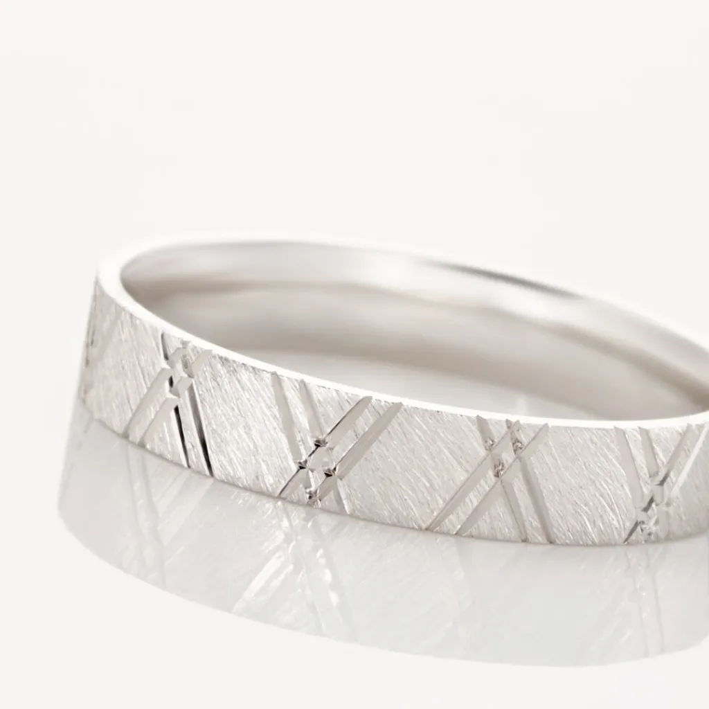 Histoire d'Or Alliance Epinel Or Blanc Discount