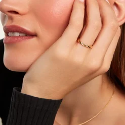 Histoire d'Or Alliance Facetee Or Jaune New