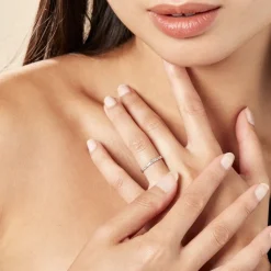 Histoire d'Or Alliance Fantaisie Diamantee or blanc Hot