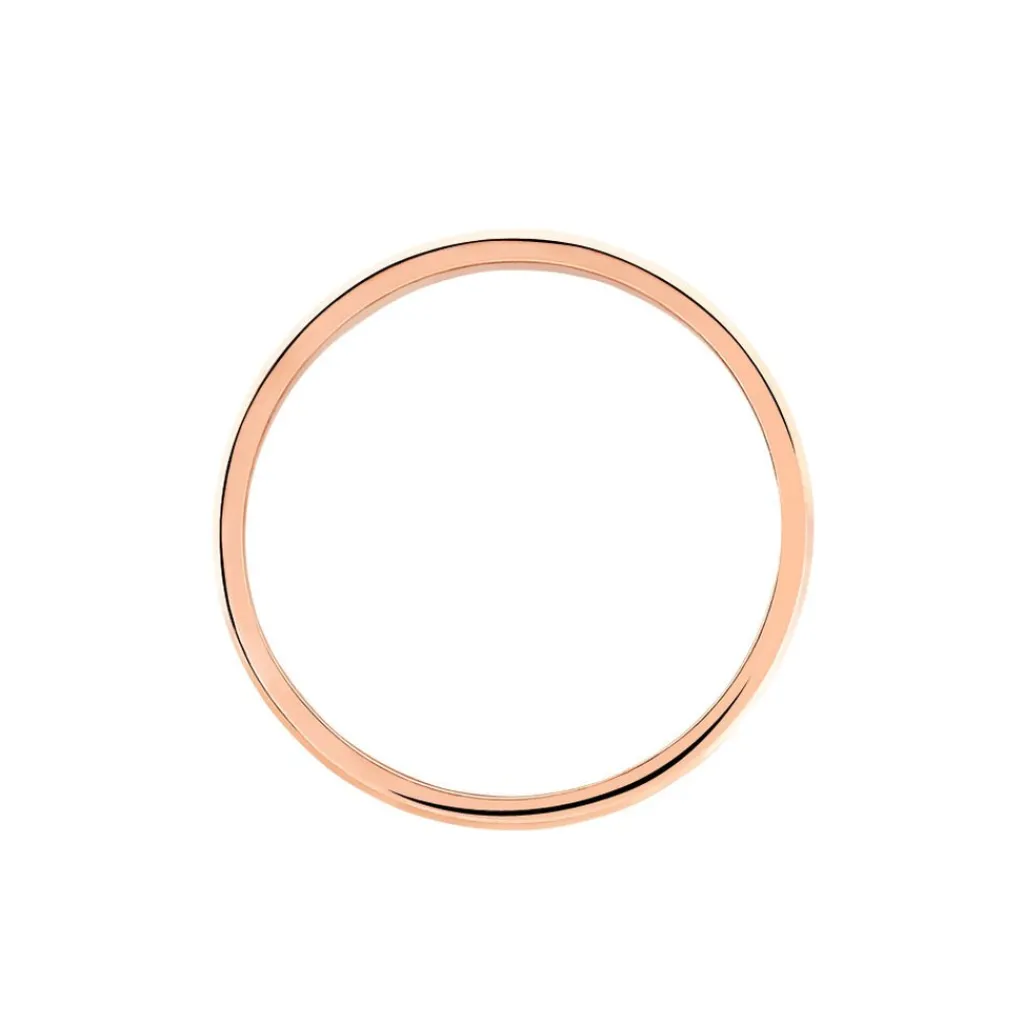 Histoire d'Or Alliance Fantaisie Diamantee Ruban Plat or bicolore Discount