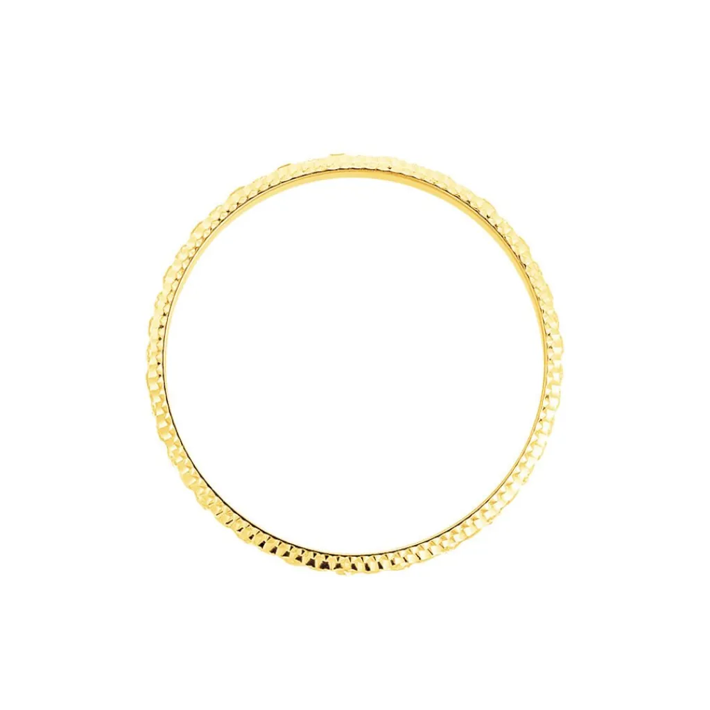 Histoire d'Or Alliance Fantaisie Diamantee Ruban Plat or jaune Discount
