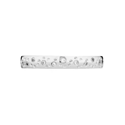 Histoire d'Or Alliance Fantaisie Or Blanc Diamant New