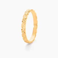 Histoire d'Or Alliance Fleur Or Jaune Outlet