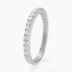Histoire d'Or Alliance Florence Argent Blanc Oxyde De Zirconium Discount