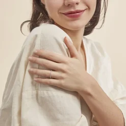 Histoire d'Or Alliance Florence Argent Blanc Oxyde De Zirconium Discount