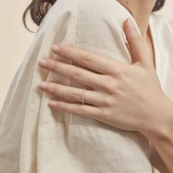 Histoire d'Or Alliance Florence Argent Blanc Oxyde De Zirconium Discount