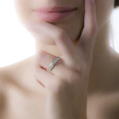 Histoire d'Or Alliance Giulia or blanc diamant Discount