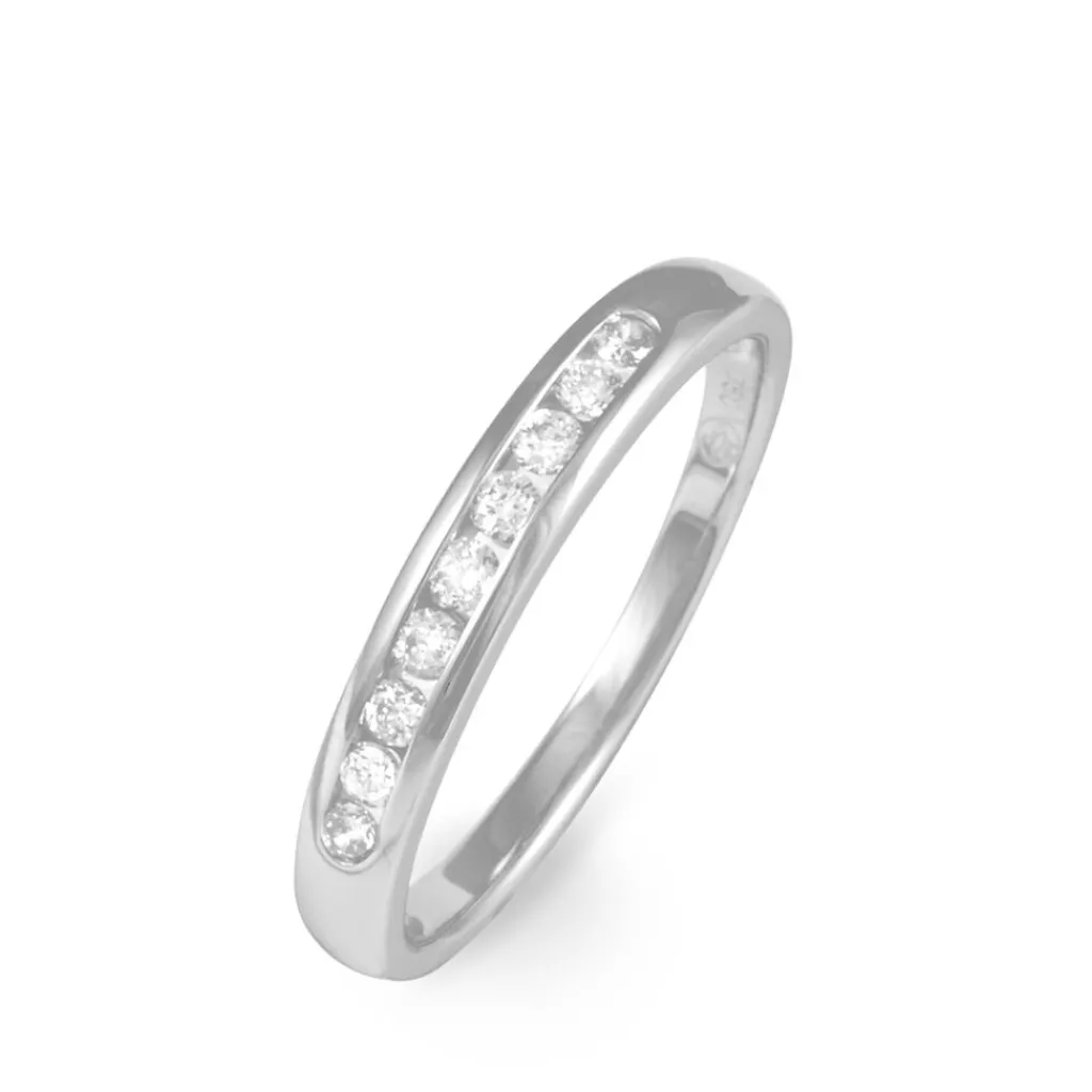 Histoire d'Or Alliance Giulia or blanc diamant Clearance